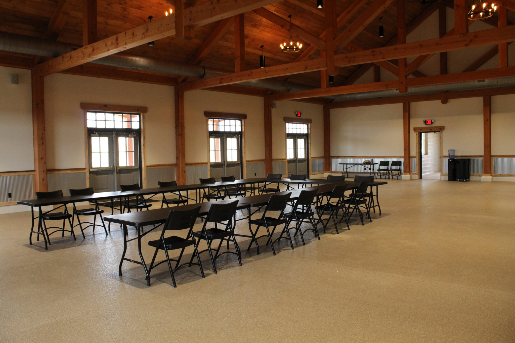 The new Heritage Hall at Lost Creek Reserve is almost ready for you